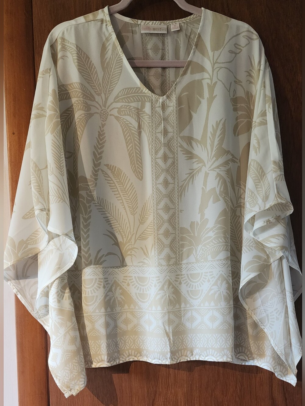 Belle By Kim Gravel Poncho Top XS